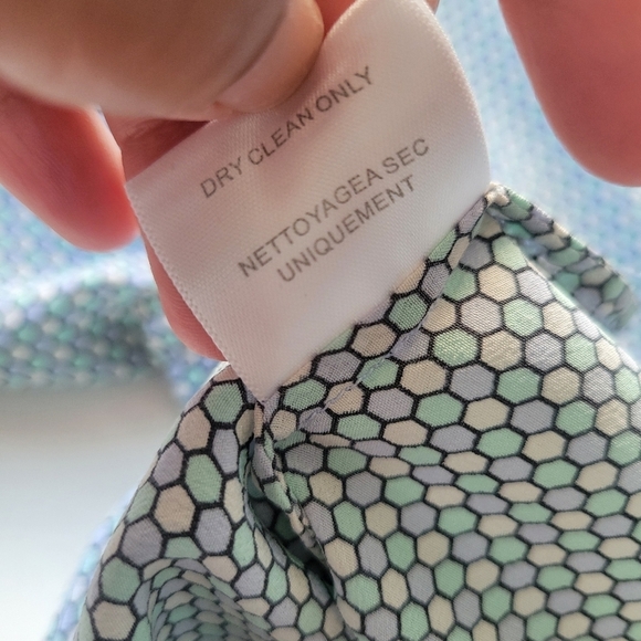 Equipment Femme Silk Printed Blouse Small Blue - Picture 10 of 11